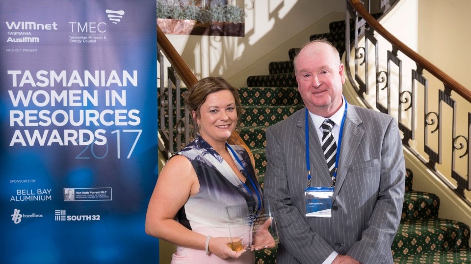BBA Takes Out Outstanding Tradeswoman, Operator or Technician Award for Second Year at Tasmanian Women in Resources Awards
