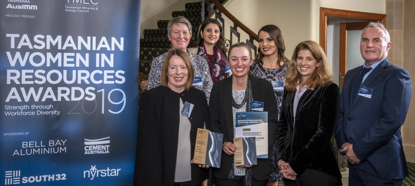Winners Announced at Women In Resources Tasmania Awards