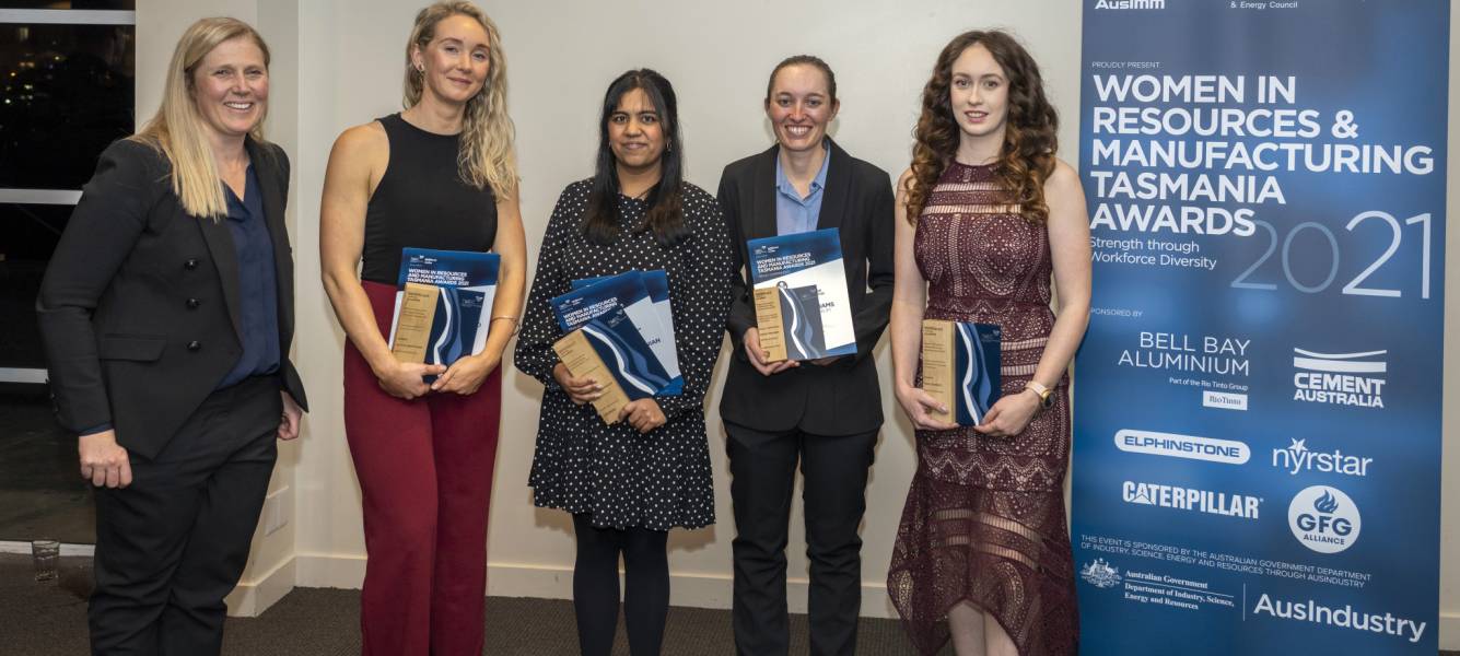 Bell Bay Aluminium shines in 2021 Women in Manufacturing & Resources Awards