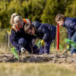 Budding gardeners pull up sleeves for annual tree planting day