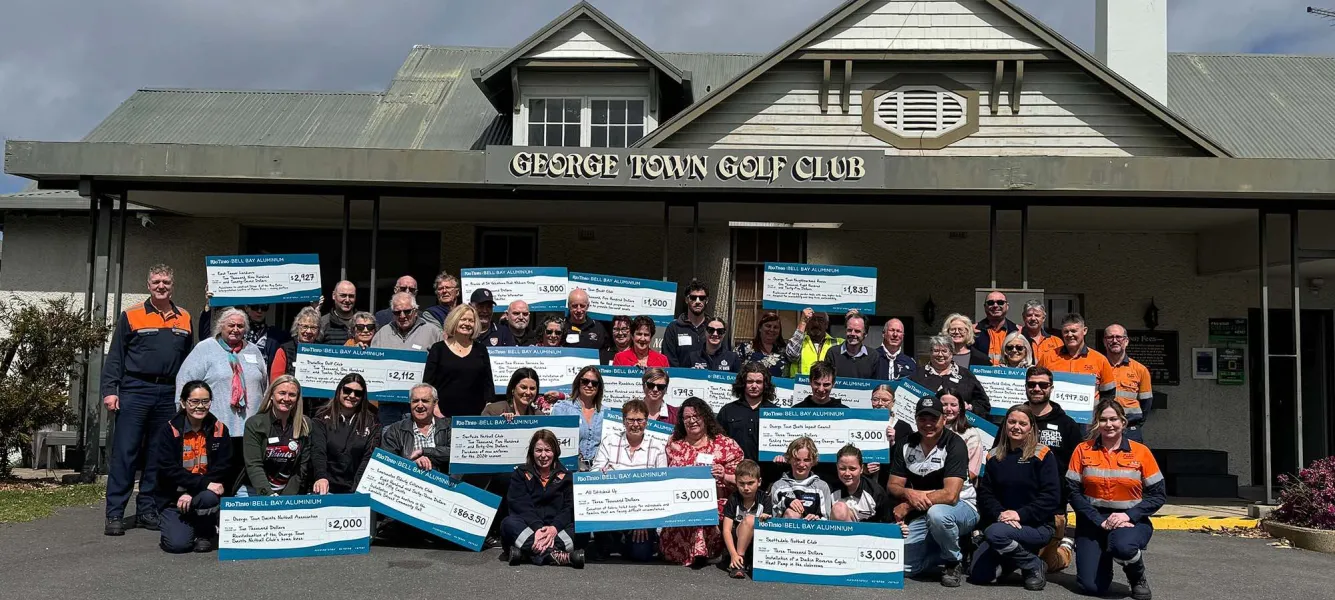 Bell Bay Aluminium backs local heroes through community grants